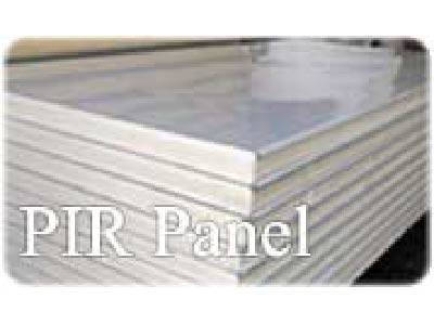 PIR EPS Foam panels in stack
